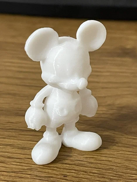 Mô hình Mickey Mouse (đứng) thiết kế tối ưu cho vẽ tay 3D - Image 1