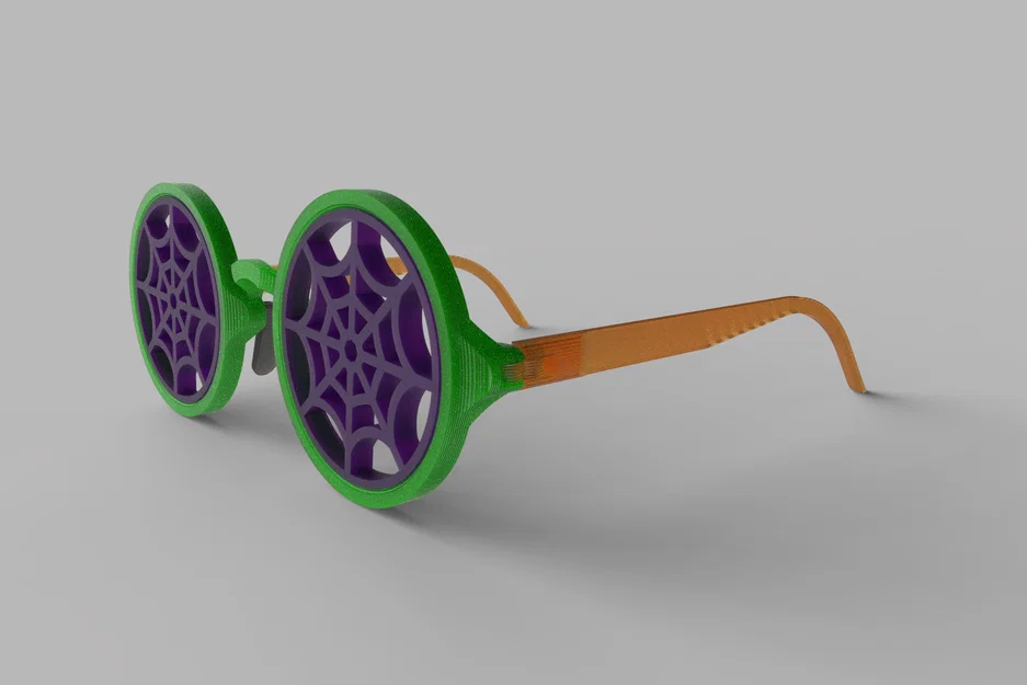 Kính mắt Halloween hình đầu lâu in 3D cực chất - Image 4