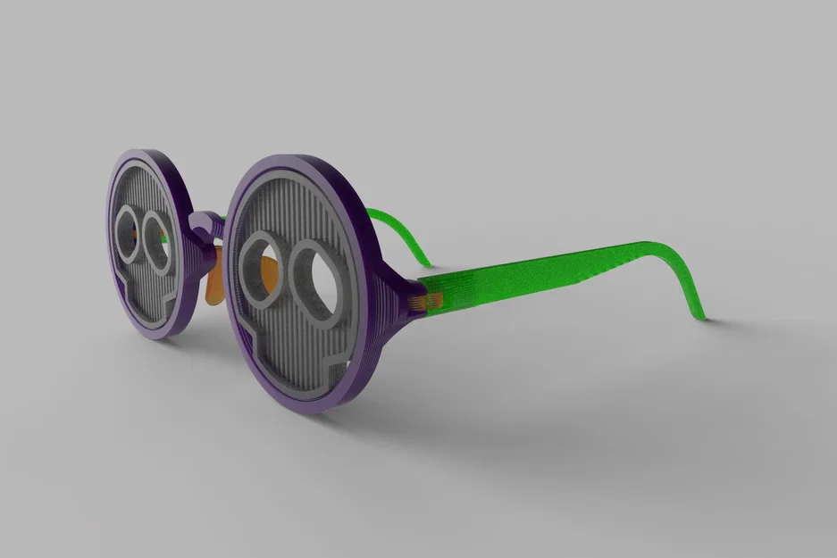 Kính mắt Halloween hình đầu lâu in 3D cực chất - Image 5