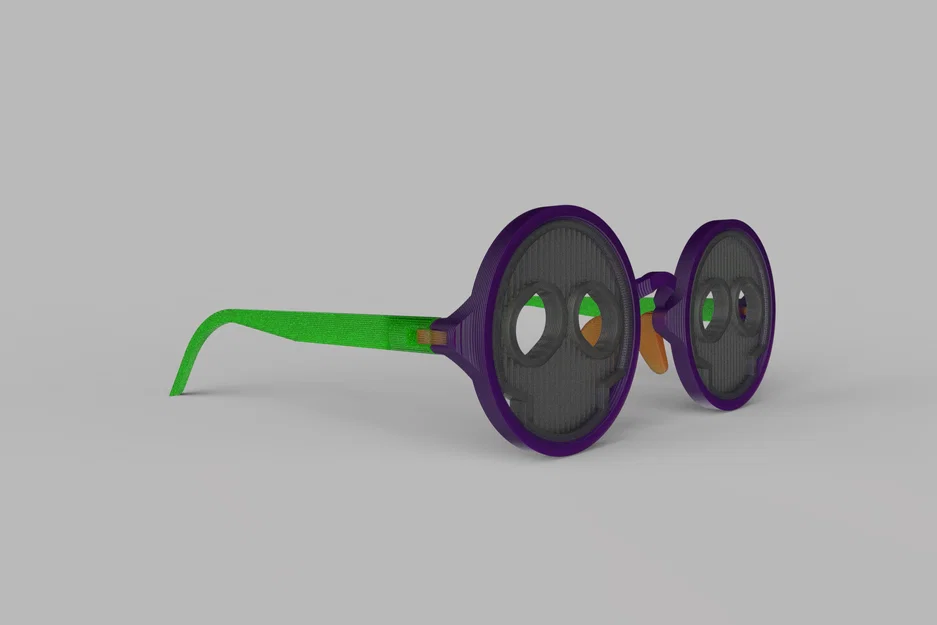 Kính mắt Halloween hình đầu lâu in 3D cực chất - Image 6