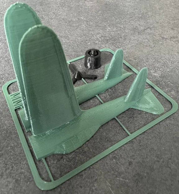 Mô hình lắp ráp máy bay A6M Zero Kit Card in 3D - Image 3