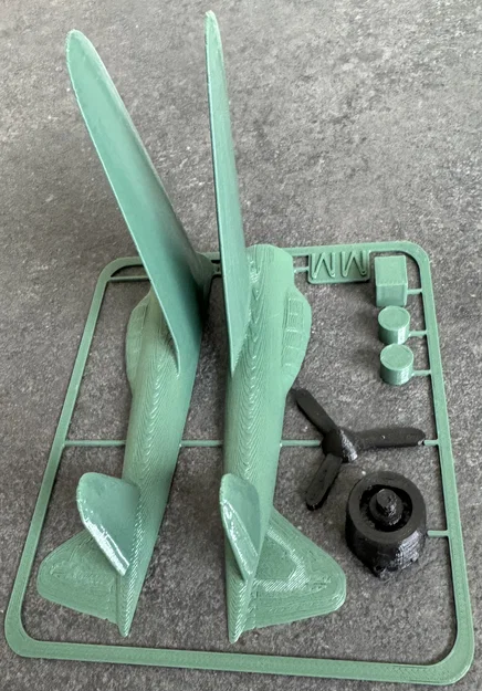 Mô hình lắp ráp máy bay A6M Zero Kit Card in 3D - Image 7