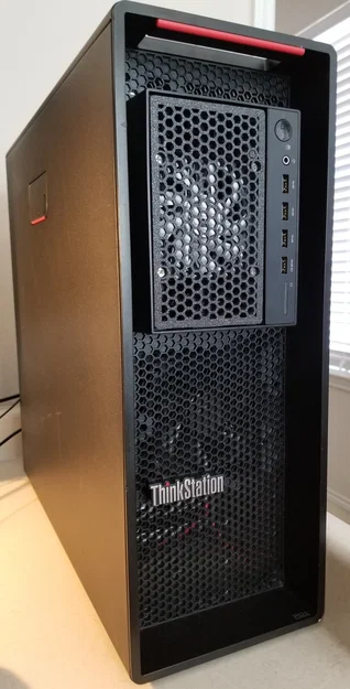 Lenovo P520: Chuyển khay optical drive sang 2x hard drive & quạt 80mm - Image 1