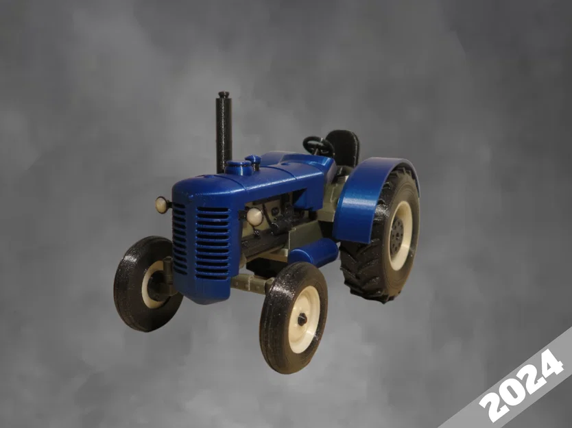 Tractor - Zetor 50 Super MKII không cabin (NO SUPPORTS) - MrHan/24 - Image 1