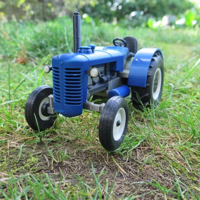 Tractor - Zetor 50 Super MKII không cabin (NO SUPPORTS) - MrHan/24