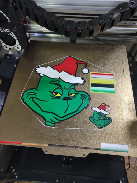 Grinch – Mô hình in 3D nhiều màu cho mùa Giáng Sinh - Image 1