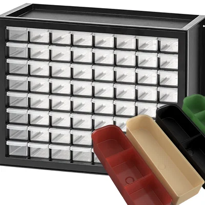 Vách chia khay (bin subdividers) cho IRIS USA Parts & Hardware Cabinet