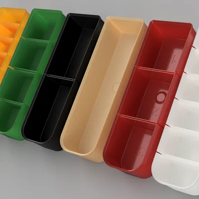 Vách chia khay (bin subdividers) cho IRIS USA Parts & Hardware Cabinet