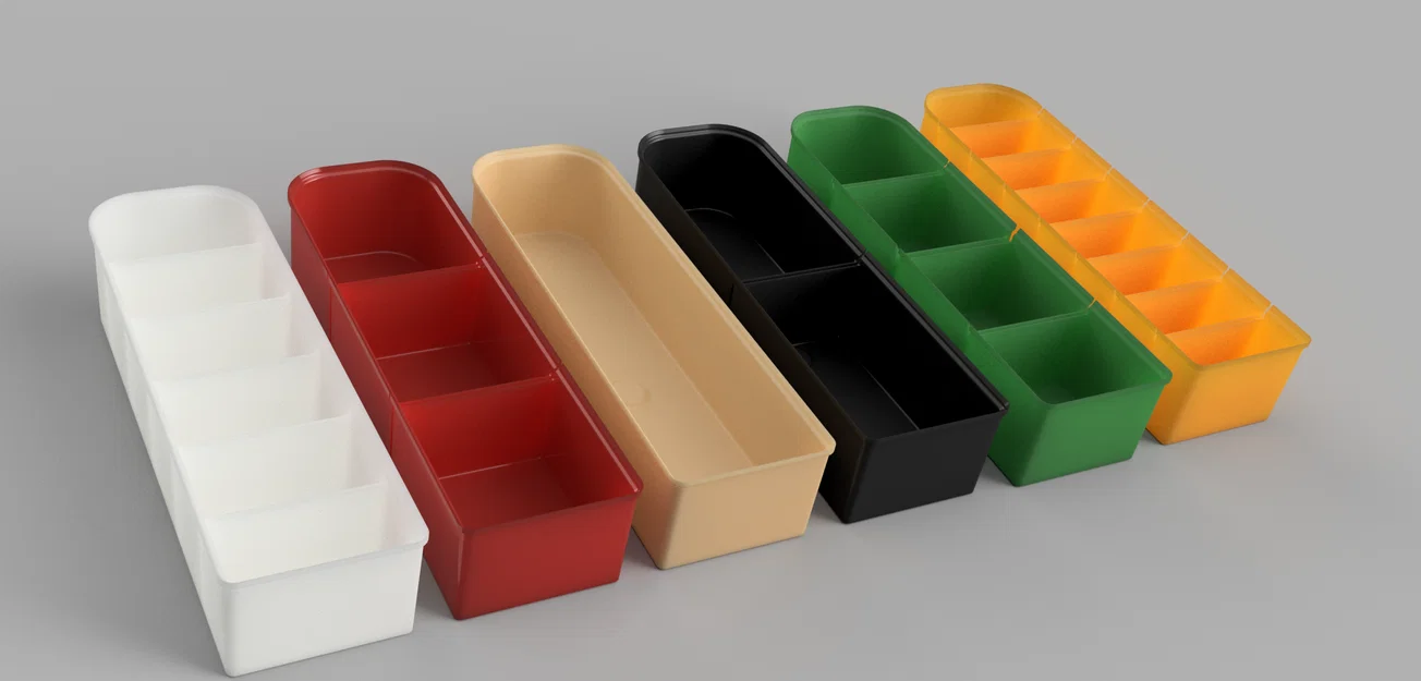 Vách chia khay (bin subdividers) cho IRIS USA Parts & Hardware Cabinet - Image 3