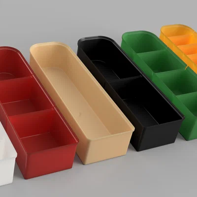 Vách chia khay (bin subdividers) cho IRIS USA Parts & Hardware Cabinet