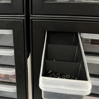 Vách chia khay (bin subdividers) cho IRIS USA Parts & Hardware Cabinet