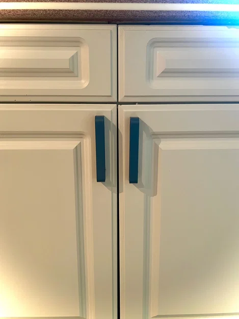 Tay nắm cửa tủ và ngăn kéo hiện đại - In 3D (4 kích thước tùy chọn) - Image 2