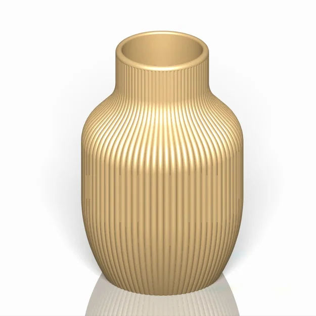 Bình hoa tối giản sọc dọc (JARRÓN ESTRIADO MINIMALISTA) - Image 1