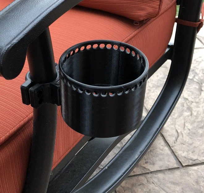 Khay giữ ly gắn ghế patio (Patio Chair Cup Holder) - Image 1