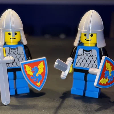 MegaFigure Brick Castles Dual Defender (tỉ lệ 5:1)