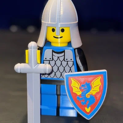 MegaFigure Brick Castles Dual Defender (tỉ lệ 5:1)