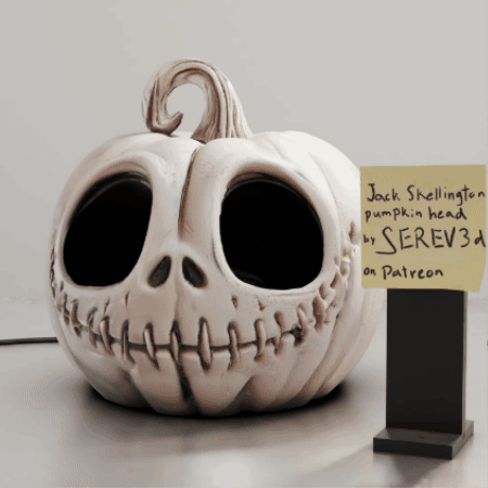 Jack Skellington Pumpkin - SEREV3d - Image 6