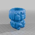 Chân nến bí ngô dễ thương – Print in Place, không supports – SEREV3d STL - Thumbnail 6