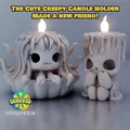 Đế nến Medusa dễ thương (Cute Medusa Candle Holder) - SEREV3d - Thumbnail 4