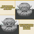 Đế nến Medusa dễ thương (Cute Medusa Candle Holder) - SEREV3d - Thumbnail 6