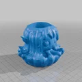 Đế nến Medusa dễ thương (Cute Medusa Candle Holder) - SEREV3d - Thumbnail 9