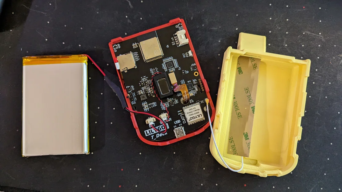 Case T Deck (T Deck case) cho pin Lithium Ion & anten - Image 2