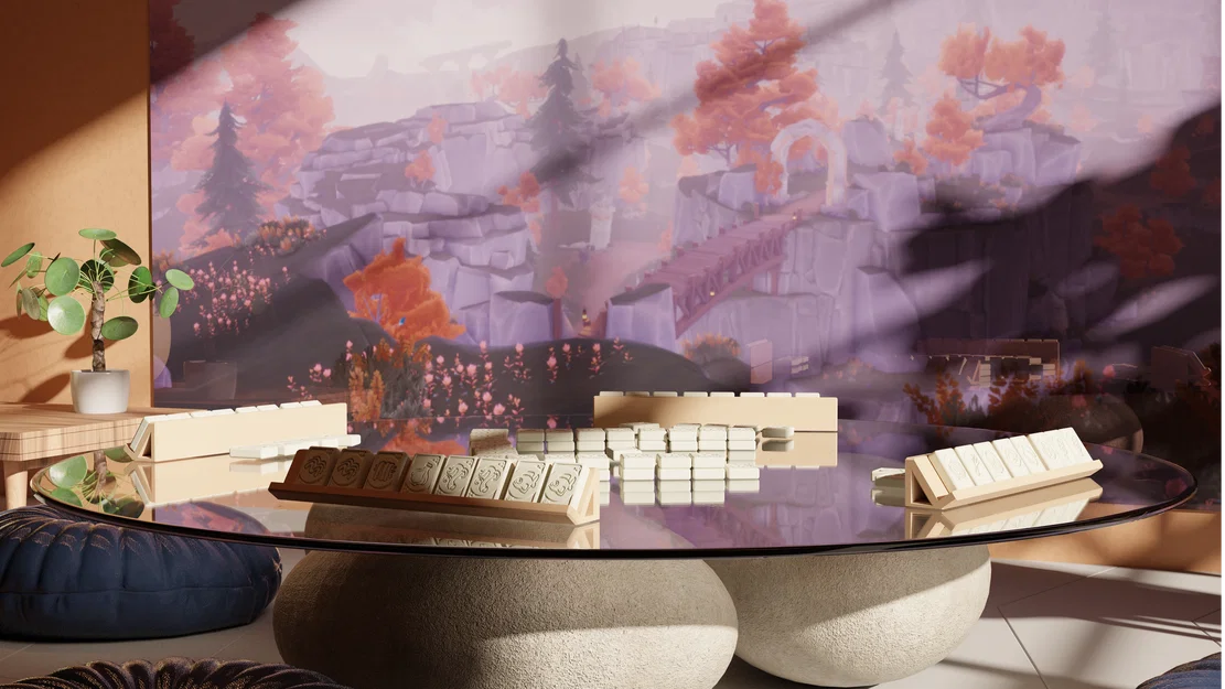 Tile game Palia CNY Hot Pot (kèm stands) - bộ in 3D - Image 2