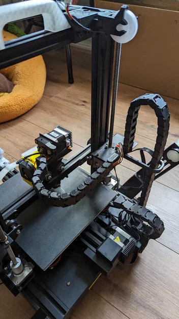 Ender 3 v2 Neo: Cable Chain 3 trục & Direct Drive extruder mount - Image 1