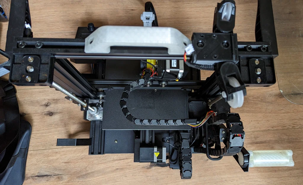 Ender 3 v2 Neo: Cable Chain 3 trục & Direct Drive extruder mount - Image 5