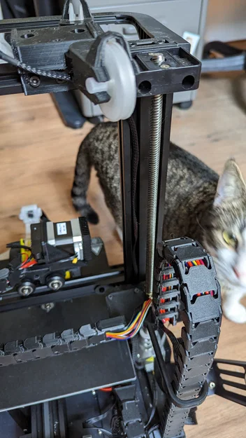 Ender 3 v2 Neo: Cable Chain 3 trục & Direct Drive extruder mount - Image 6