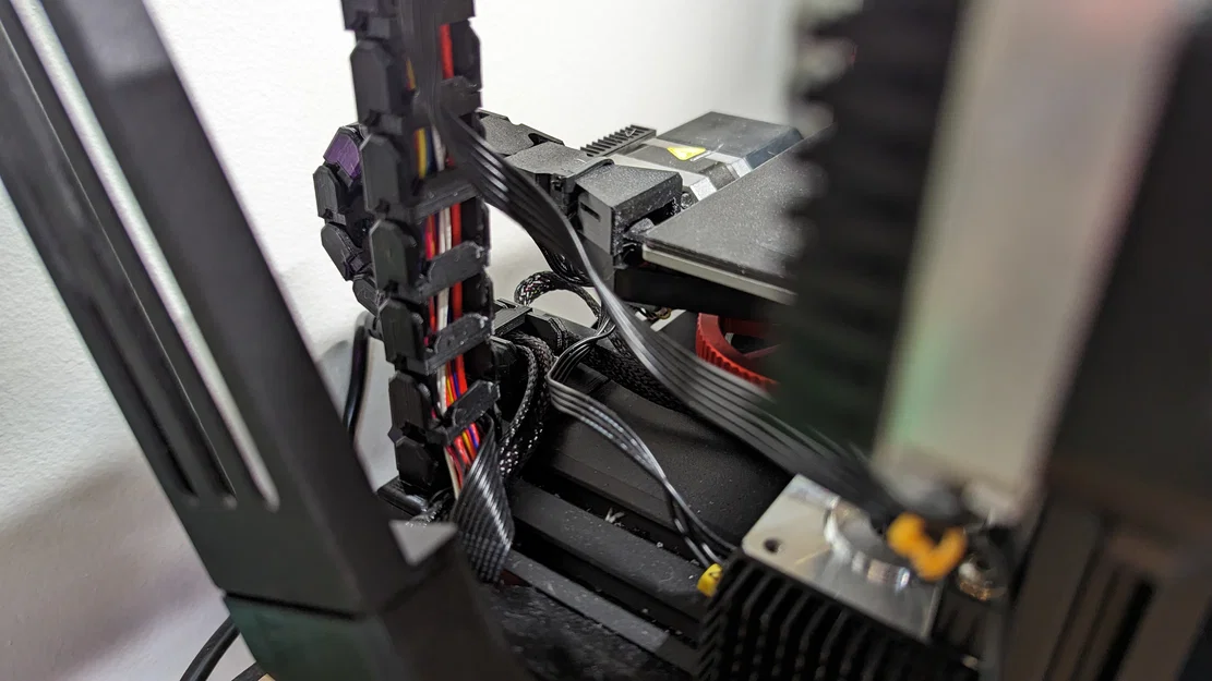 Ender 3 v2 Neo: Cable Chain 3 trục & Direct Drive extruder mount - Image 9