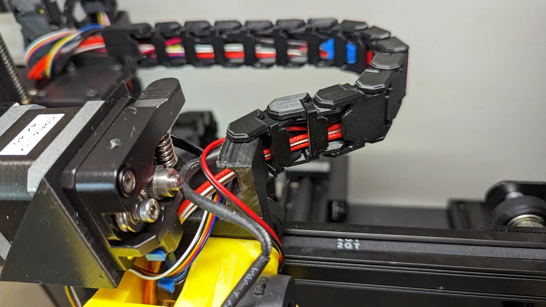 Ender 3 v2 Neo: Cable Chain 3 trục & Direct Drive extruder mount - Image 10