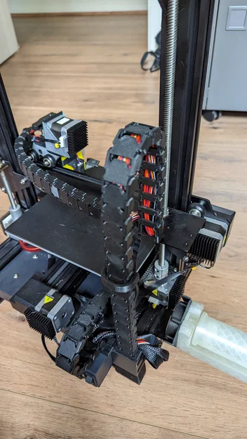 Ender 3 v2 Neo: Cable Chain 3 trục & Direct Drive extruder mount - Image 11