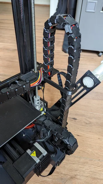 Ender 3 v2 Neo: Cable Chain 3 trục & Direct Drive extruder mount - Image 13
