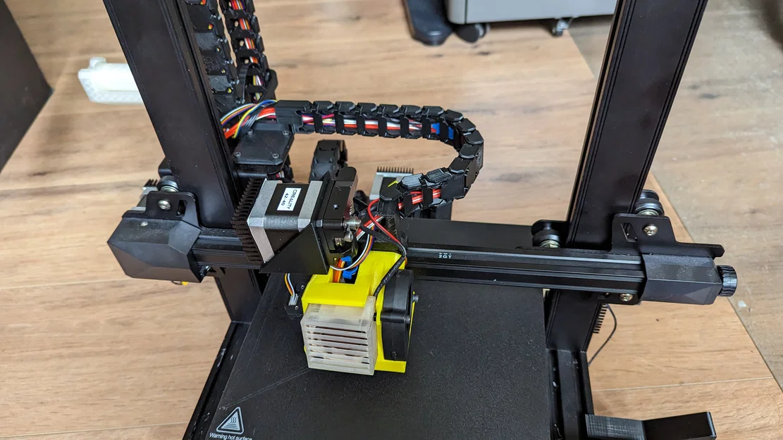 Ender 3 v2 Neo: Cable Chain 3 trục & Direct Drive extruder mount - Image 19