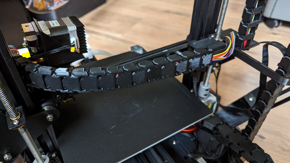 Ender 3 v2 Neo: Cable Chain 3 trục & Direct Drive extruder mount - Image 20