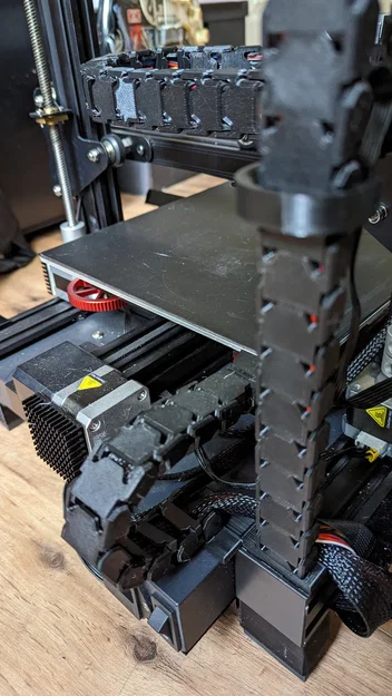 Ender 3 v2 Neo: Cable Chain 3 trục & Direct Drive extruder mount - Image 22
