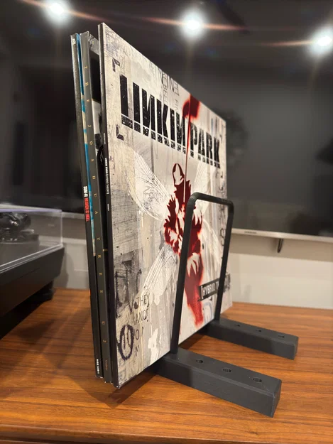 Kệ Để Đĩa Than 3D - Giá Đựng Vinyl Record Tinh Tế Cho Audiophile - Image 1