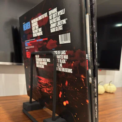 Kệ Để Đĩa Than 3D - Giá Đựng Vinyl Record Tinh Tế Cho Audiophile