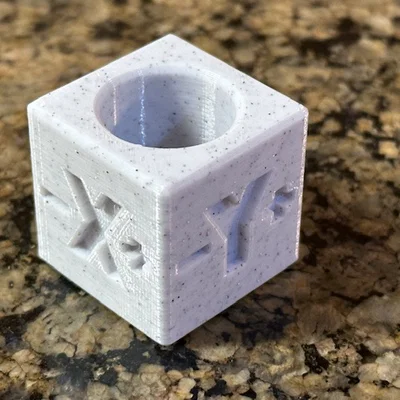 Calibration Cube 30mm với lỗ 20mm (Just Another Calibration Cube)