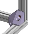 Ke góc vuông 3 chiều 1515 cho khung máy in 3D Voron 0 - Thumbnail 2