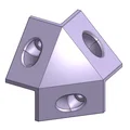 Ke góc vuông 3 chiều 1515 cho khung máy in 3D Voron 0 - Thumbnail 4