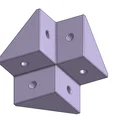 Ke góc vuông 3 chiều 1515 cho khung máy in 3D Voron 0 - Thumbnail 5