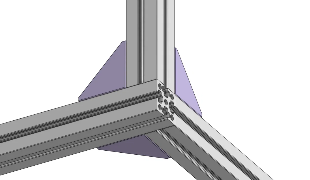Ke góc vuông 3 chiều 1515 cho khung máy in 3D Voron 0 - Image 7