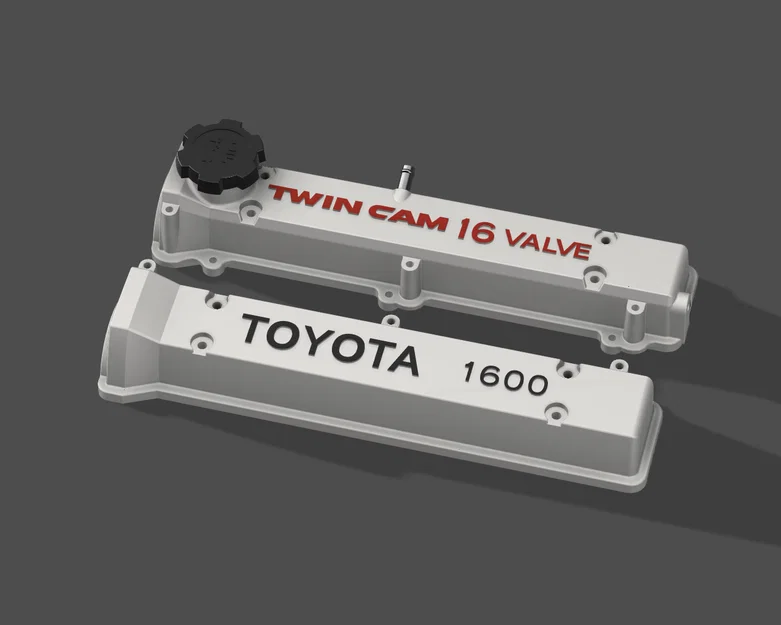 Mô hình nắp giàn cò Toyota 4AGE 16V - Image 1