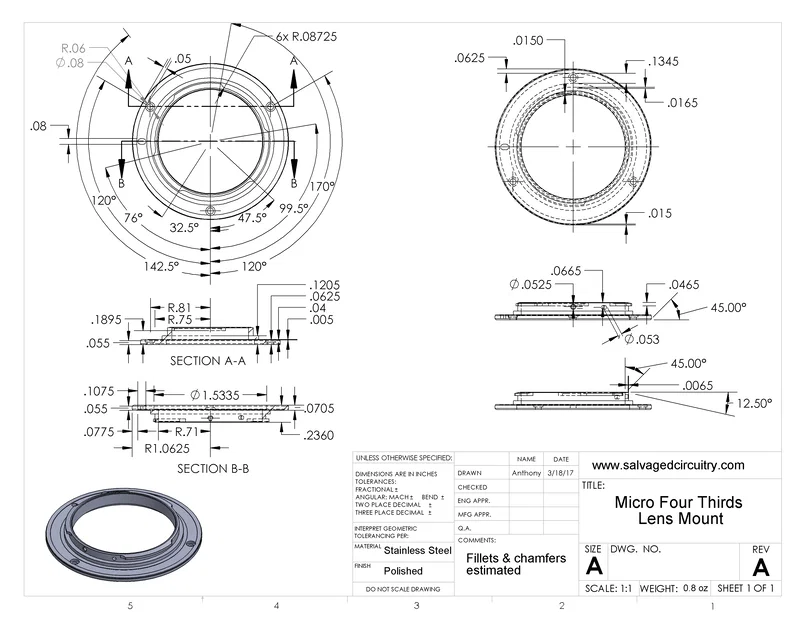 Ngàm ống kính Micro Four Thirds (Micro Four Thirds Lens Mount) - Image 2