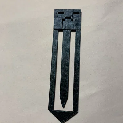 Kẹp sách Minecraft (Minecraft Bookmark) in 3D cực nhanh và độc đáo