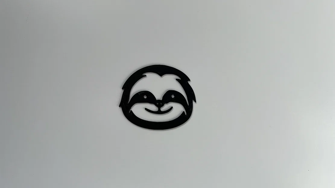 Sloth Wall Art: Mô hình treo tường 3D hình chú lười siêu dễ thương - Image 1