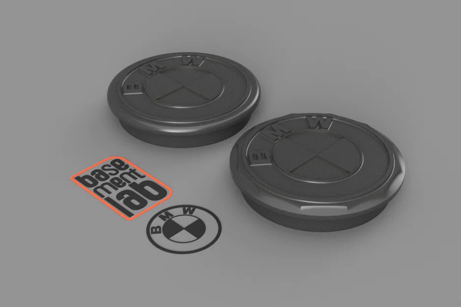 Ốp gắp sau BMW GS (Swingarm Covers) – coperchio forcellone (2 phiên bản) - Image 1