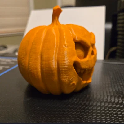 Mô hình bí ngô Halloween trang trí (Pumking) cho máy in 3D
